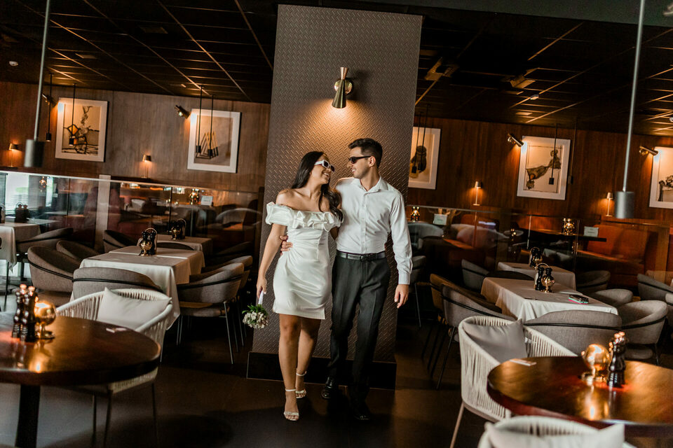 Fotografia Pré-Casamento, Mariana e João, Vasto Restaurante, São José dos Campos, SP