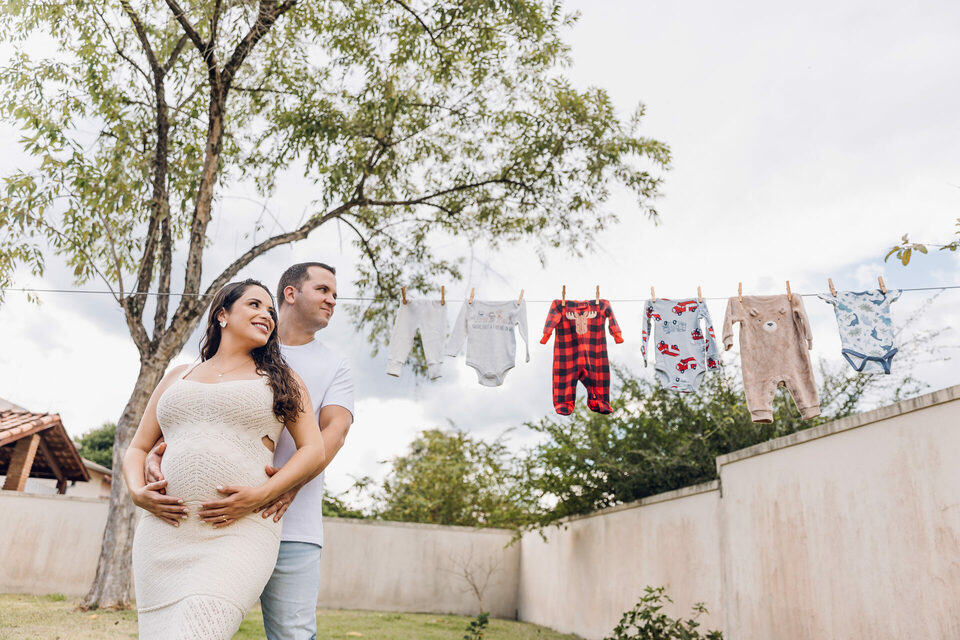 Fotografia Life Style, Vivi e Édio, a espera de Guilherme, Taubaté - SP