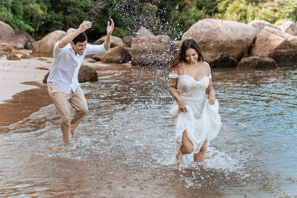 Fotografia Pré-Casamento, Amanda e Rodrigo, Ubatuba, SP